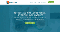 Desktop Screenshot of fixupfox.com